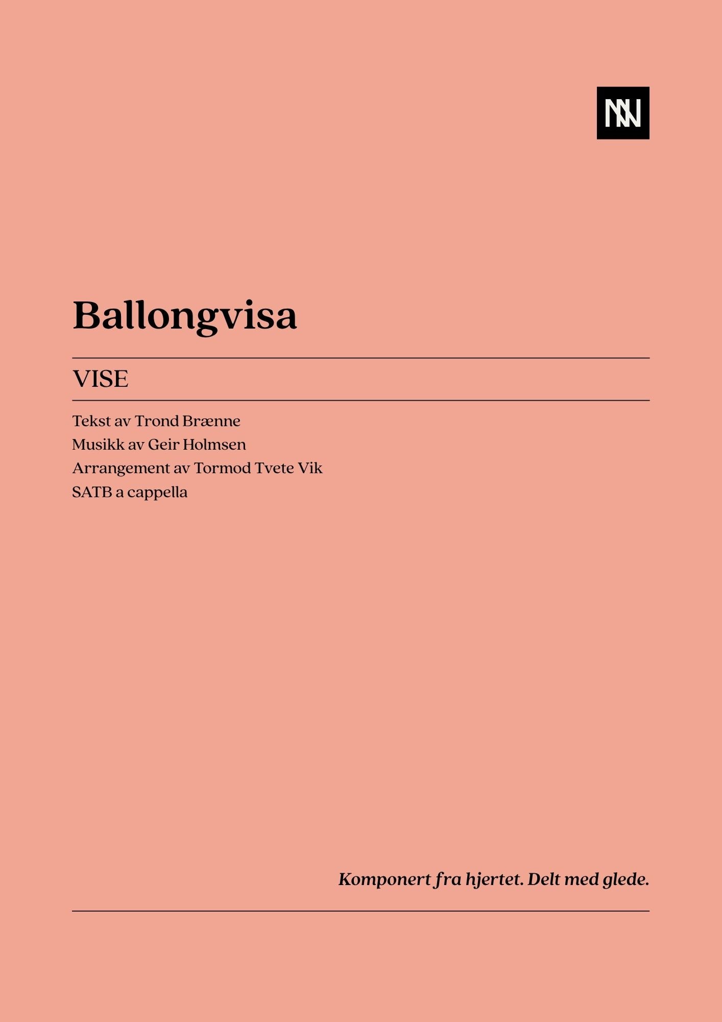 Ballongvisa SATB