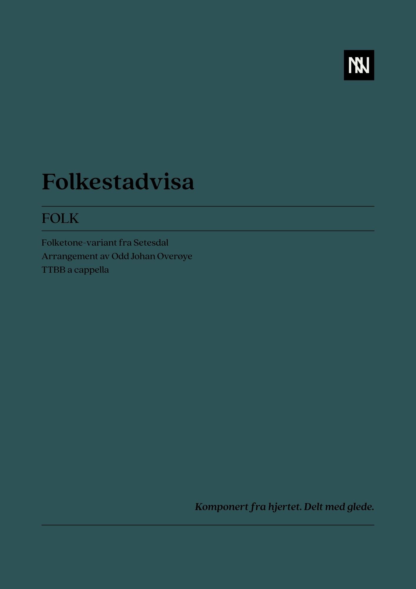 Folkestadvisa TTBB