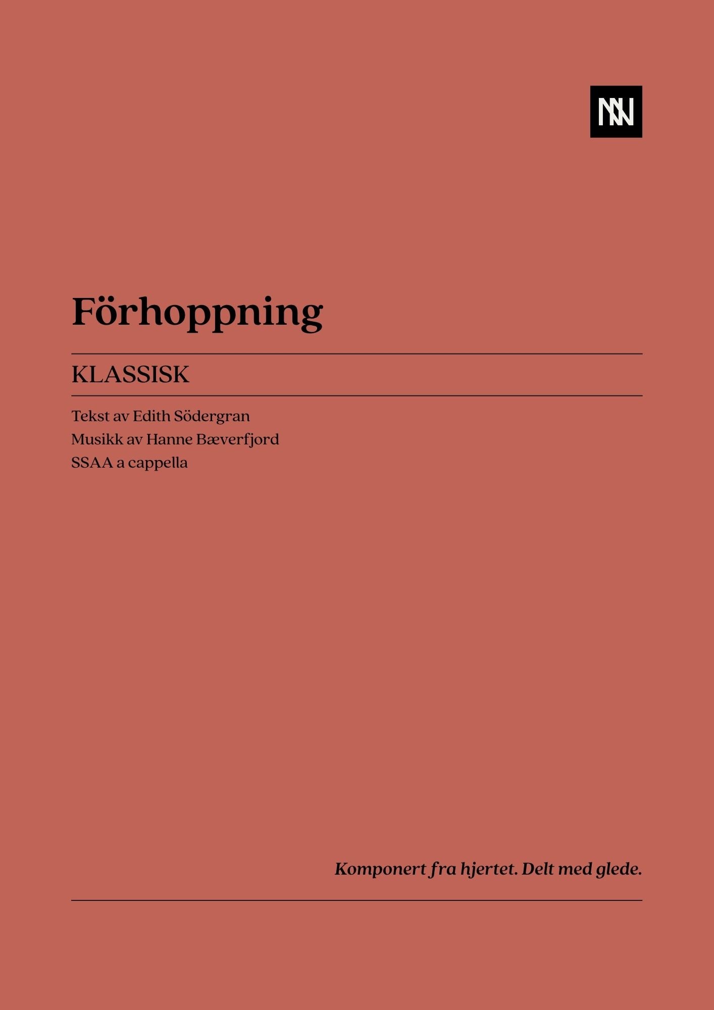 Förhoppning SSAA