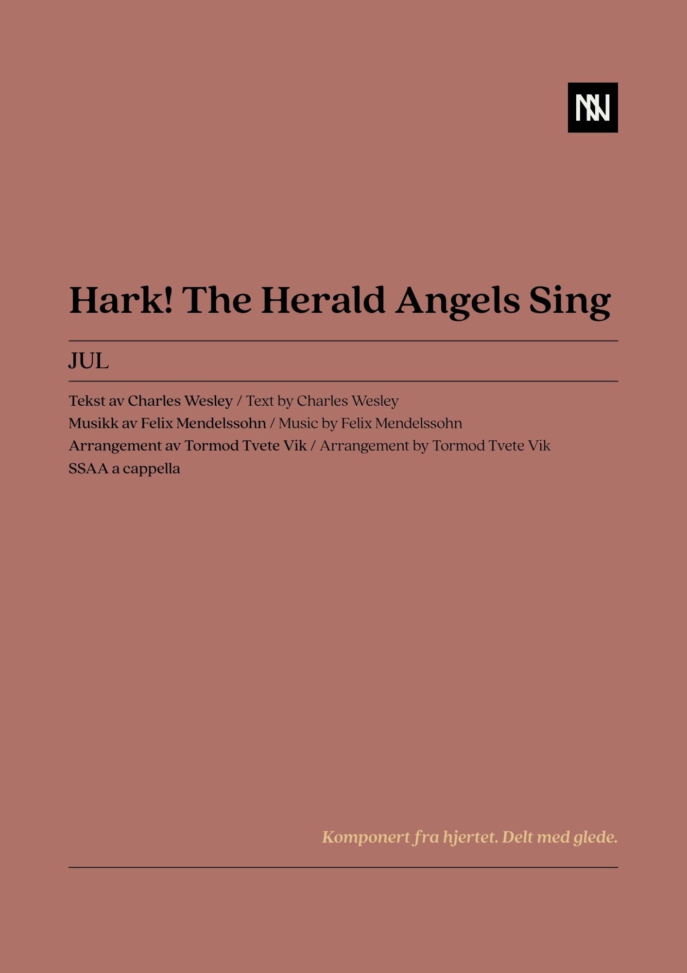 Hark! The Herald Angels Sing SSAA