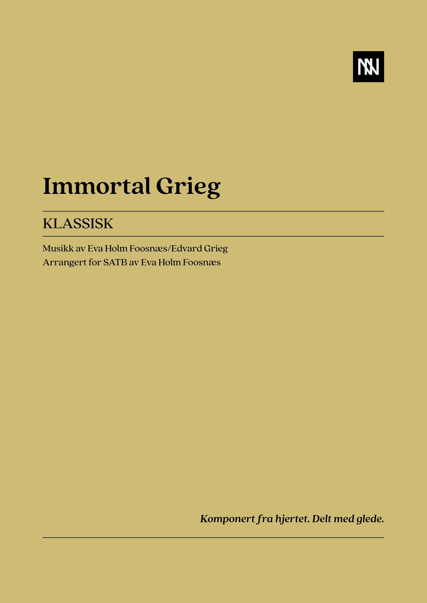 Immortal Grieg SATB