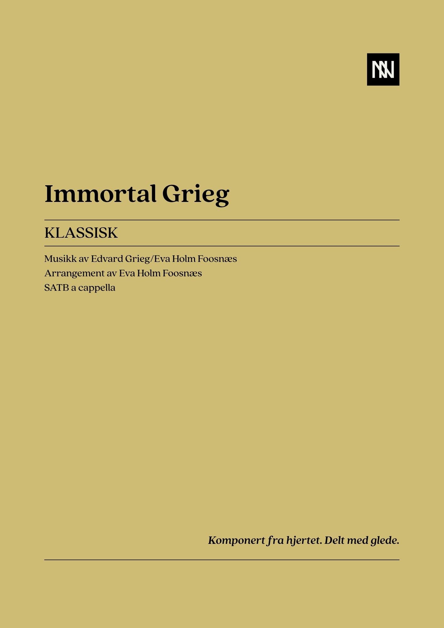 Immortal Grieg SATB