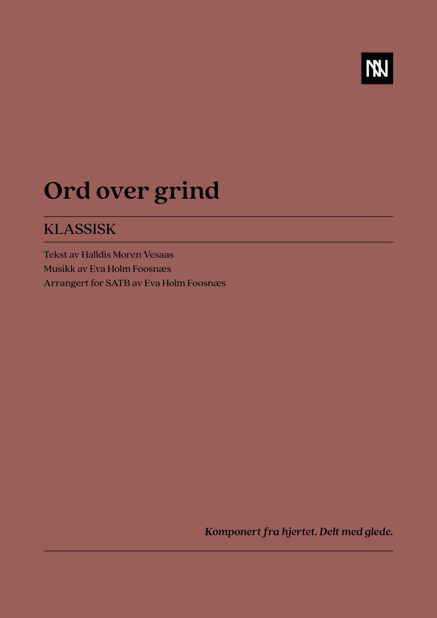 Ord over grind SATB
