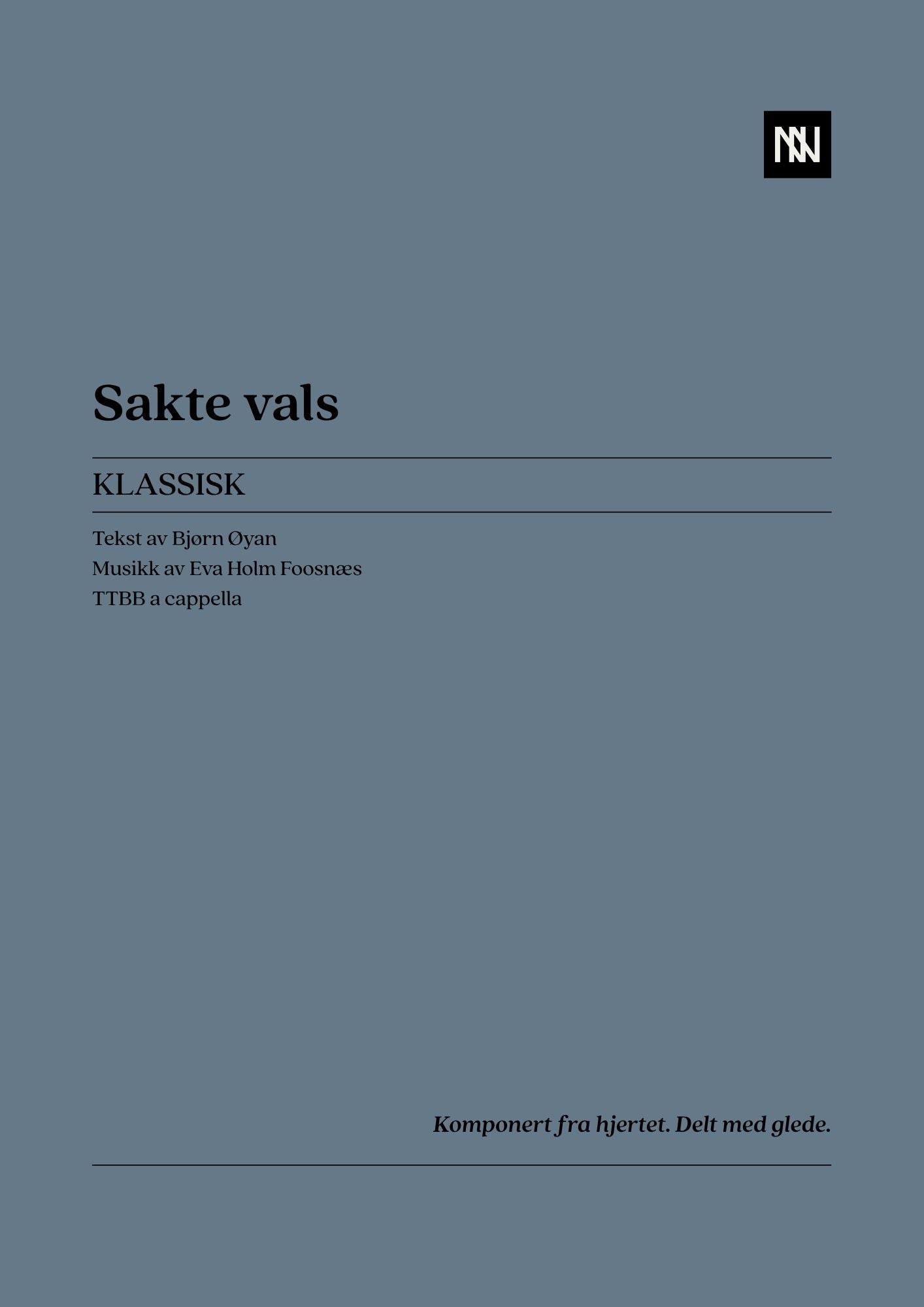 Sakte vals TTBB
