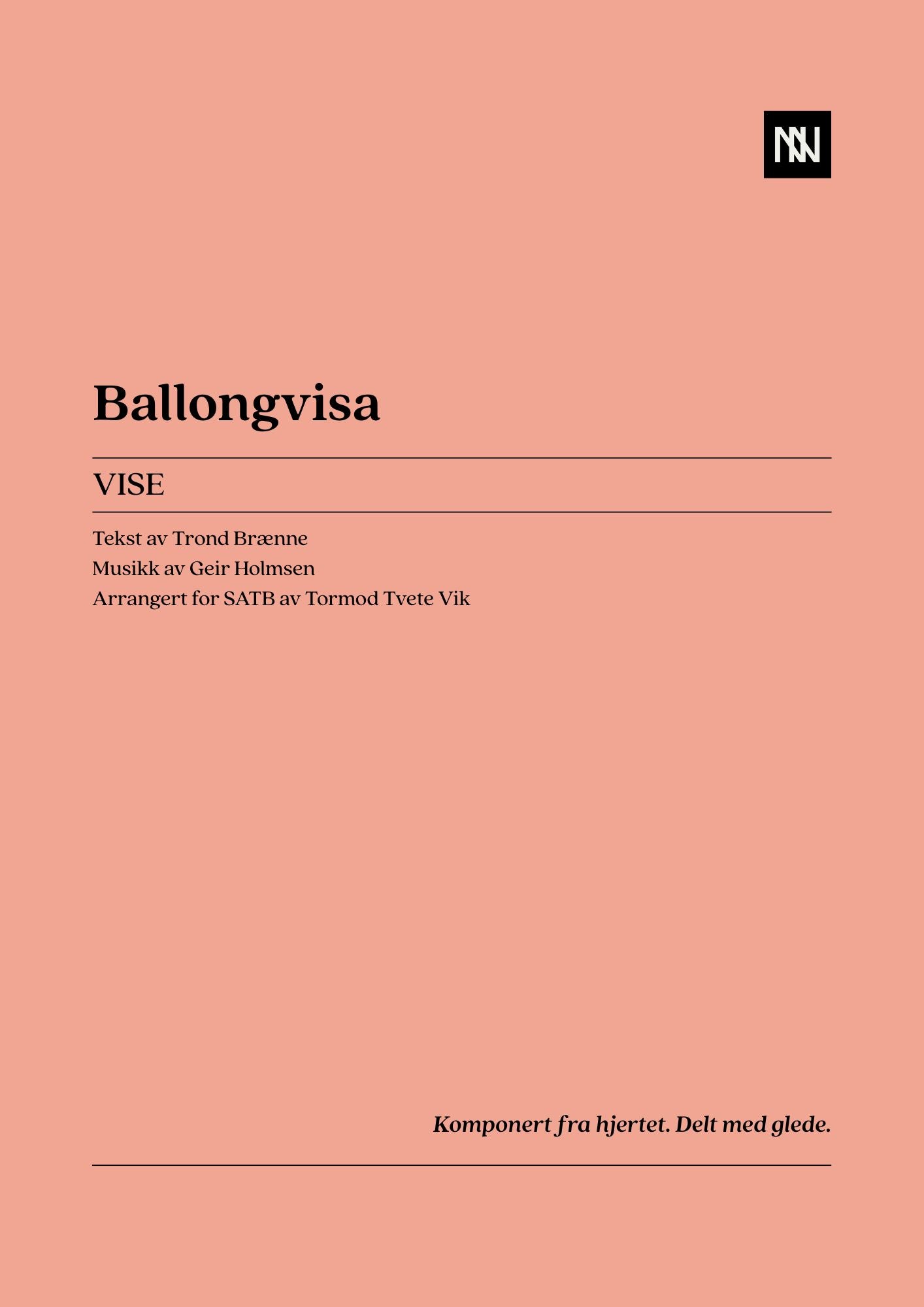 Ballongvisa SATB
