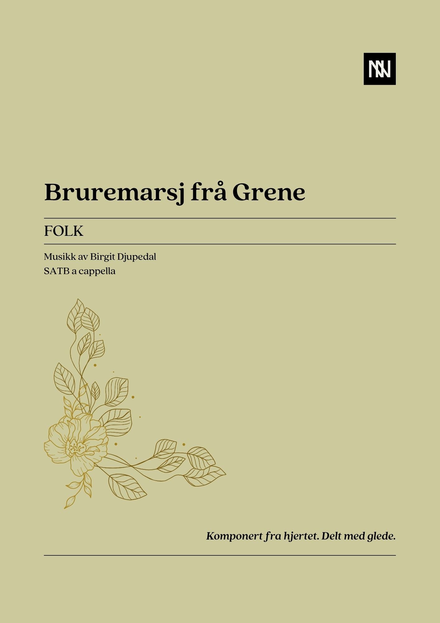 Bruremarsj frå Grene SATB