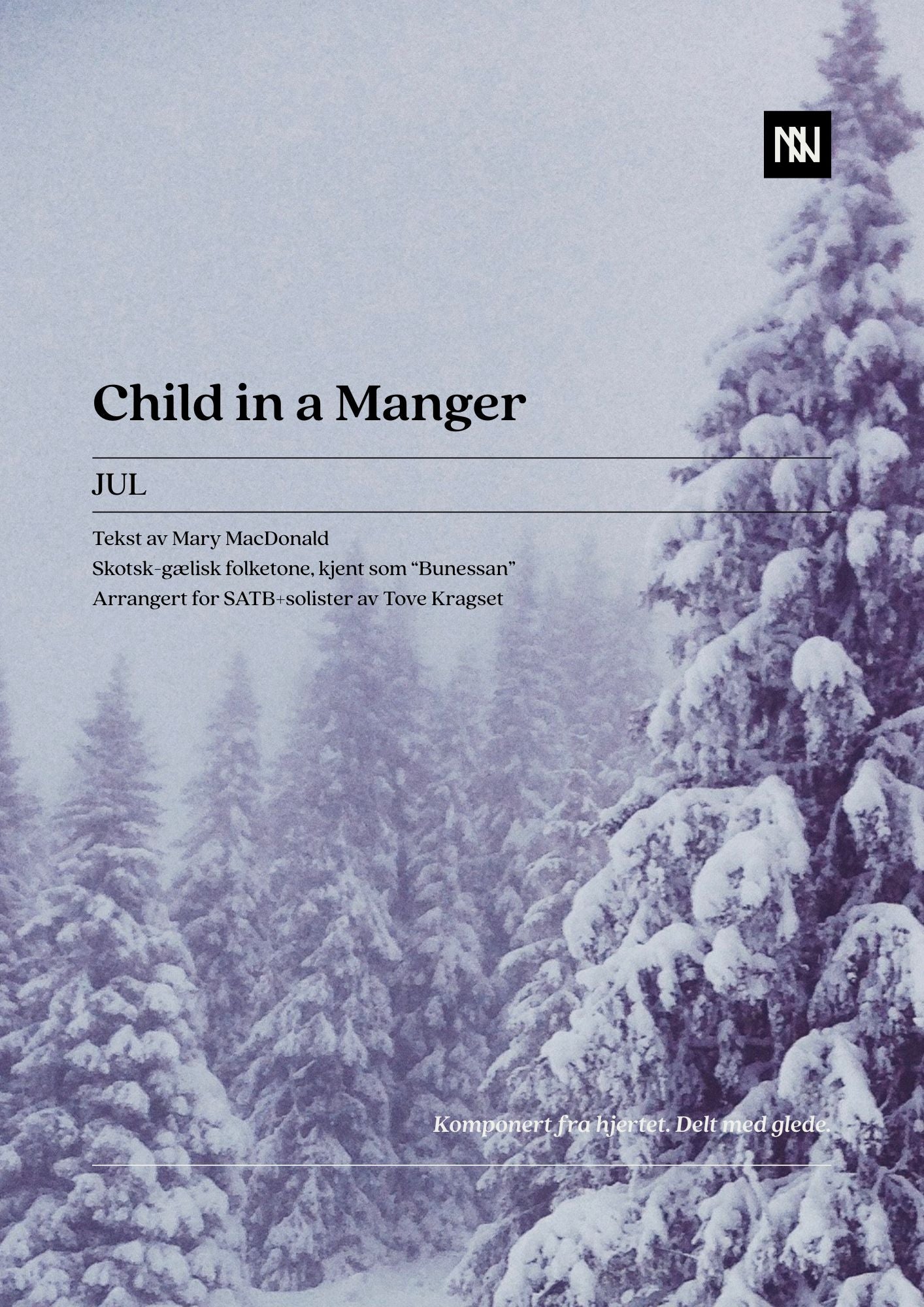Child in a Manger SATB
