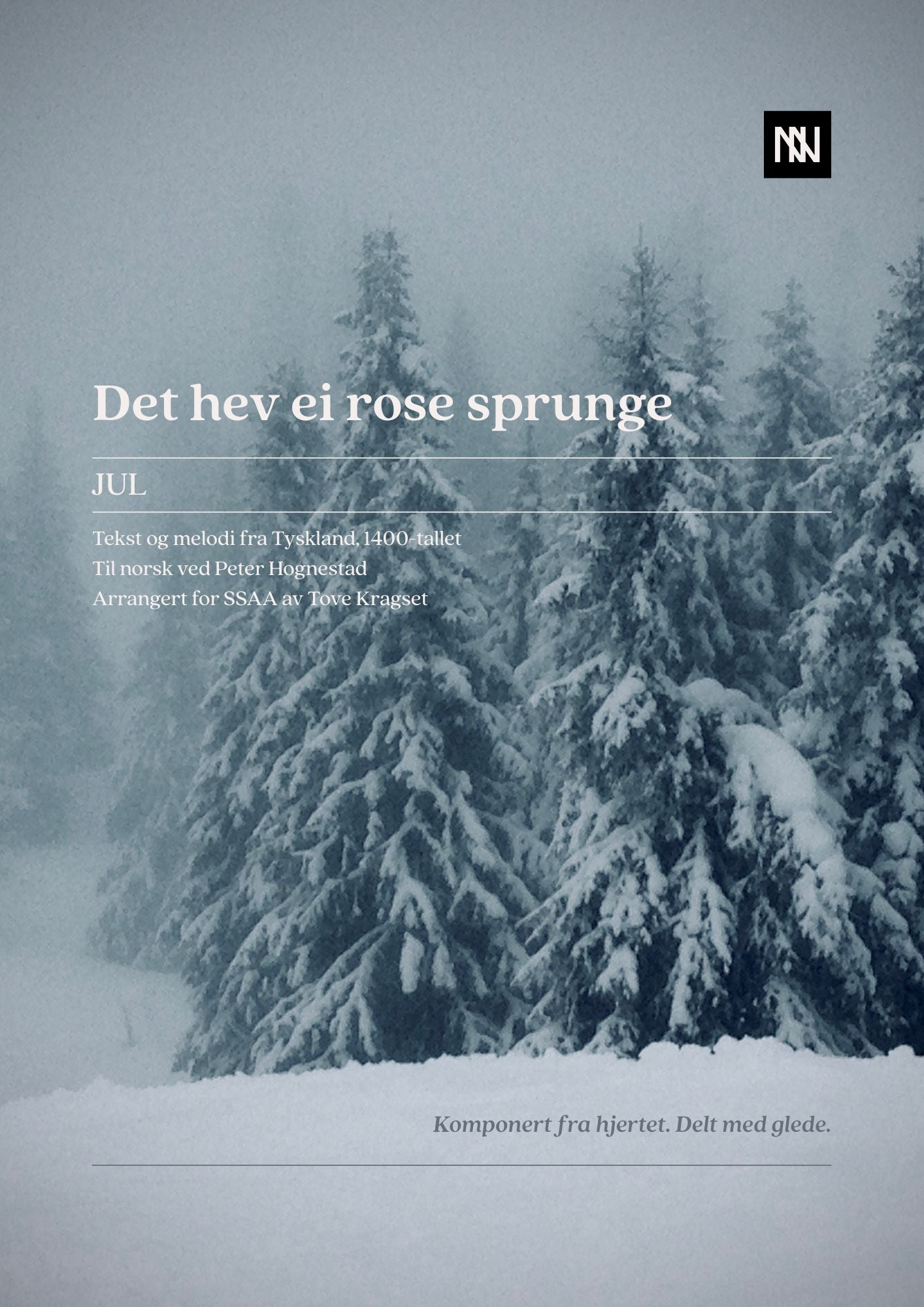 Det hev ei rose sprunge SSAA