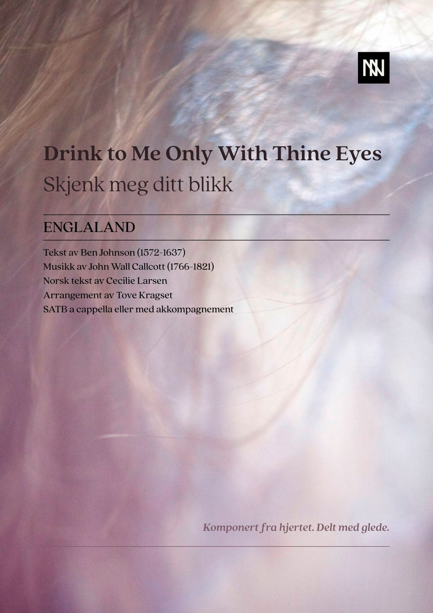 Drink to Me Only With Thine Eyes SATB