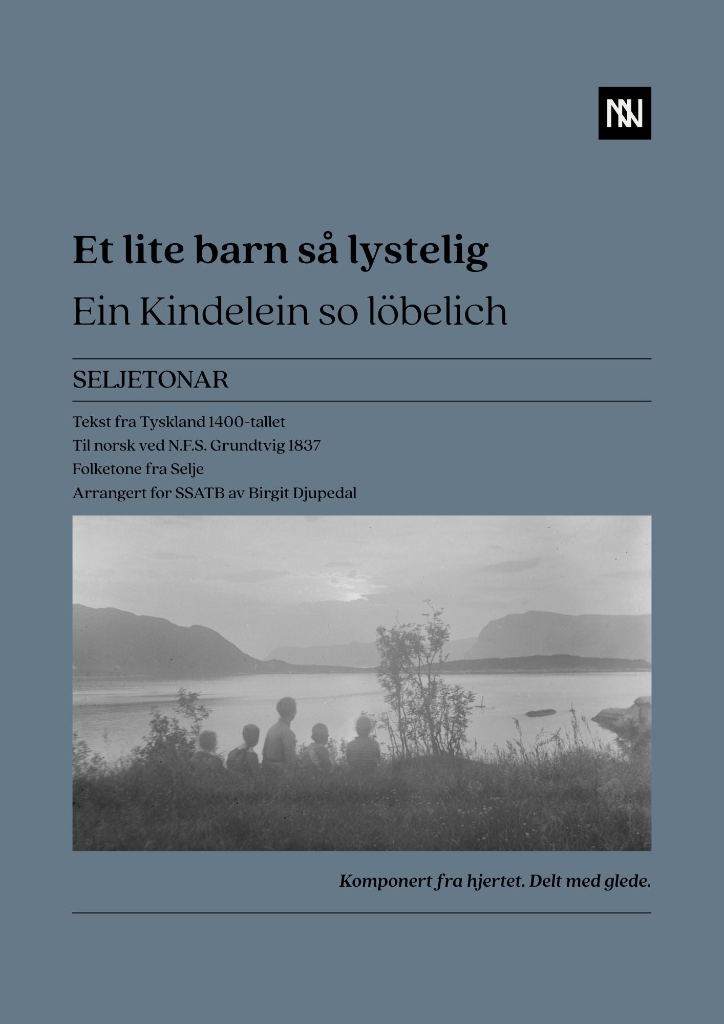 Et lite barn så lystelig SSATB