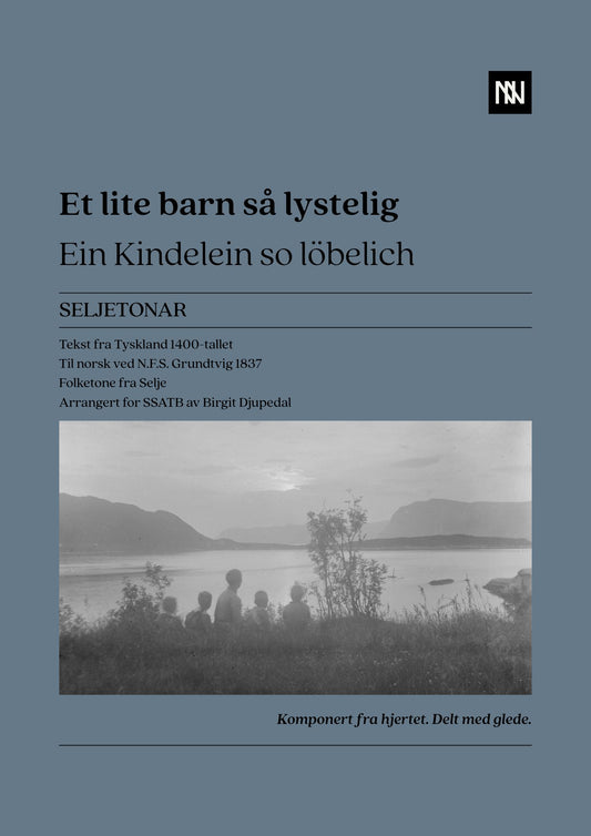 Et lite barn så lystelig SSATB