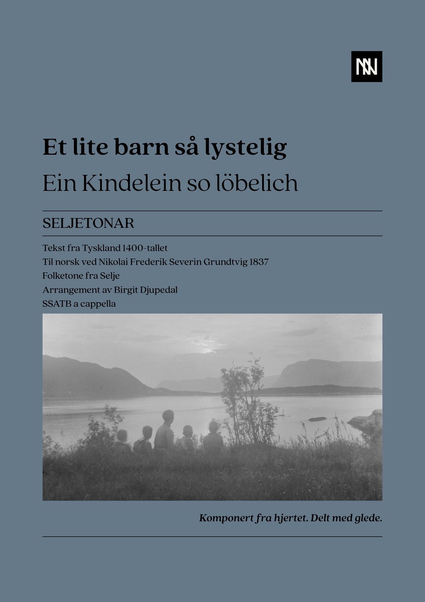 Et lite barn så lystelig SSATB