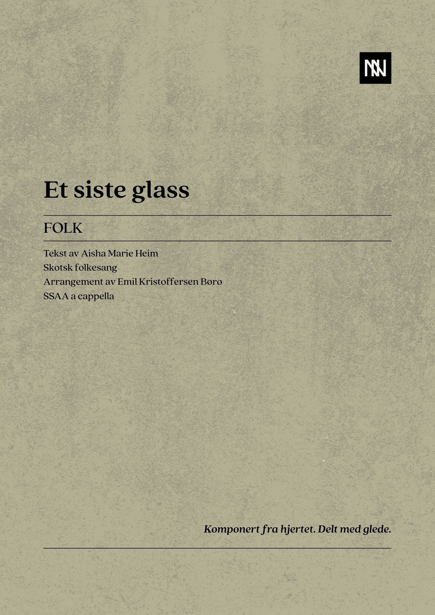 Et siste glass SSAA