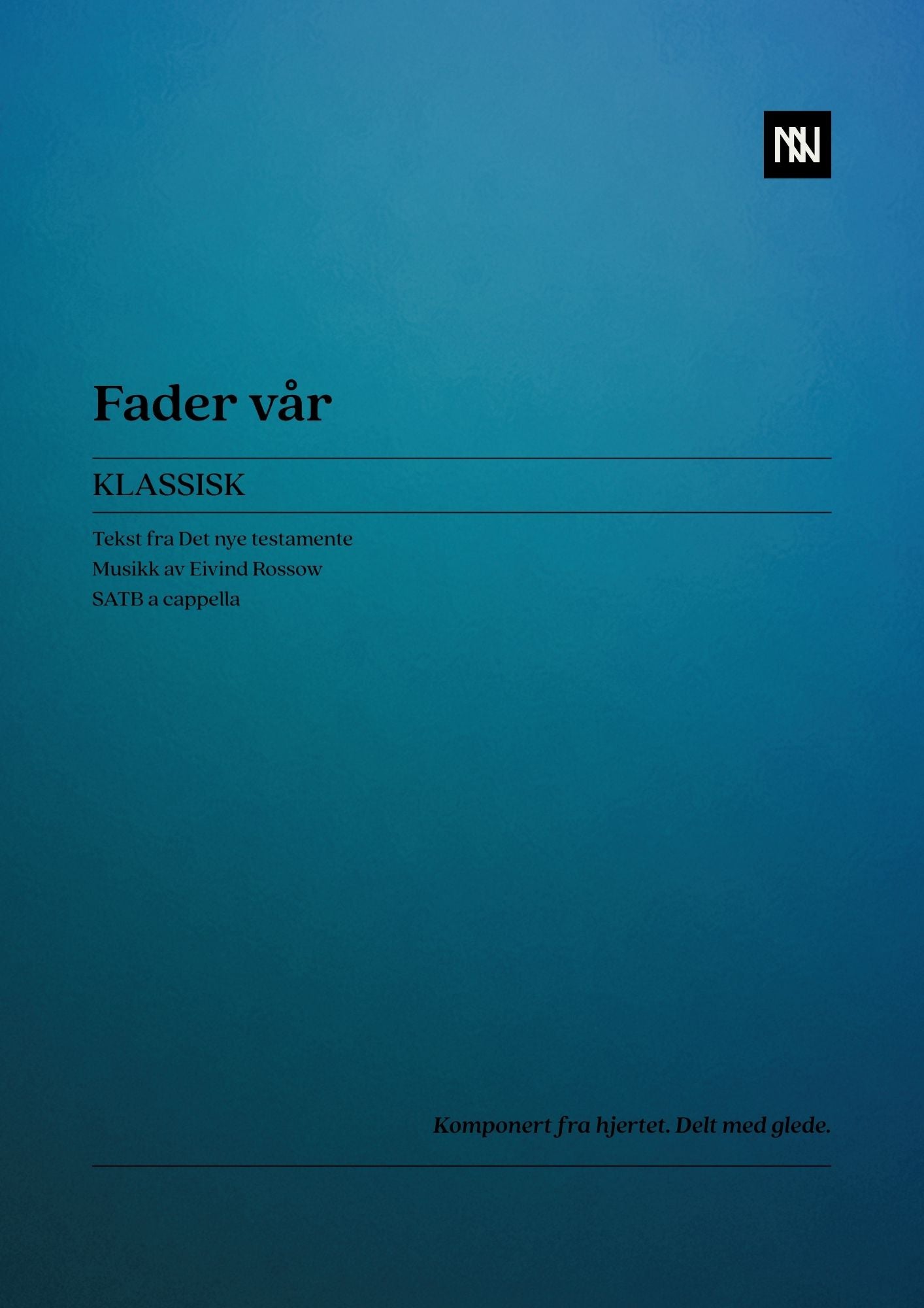 Fader vår SATB