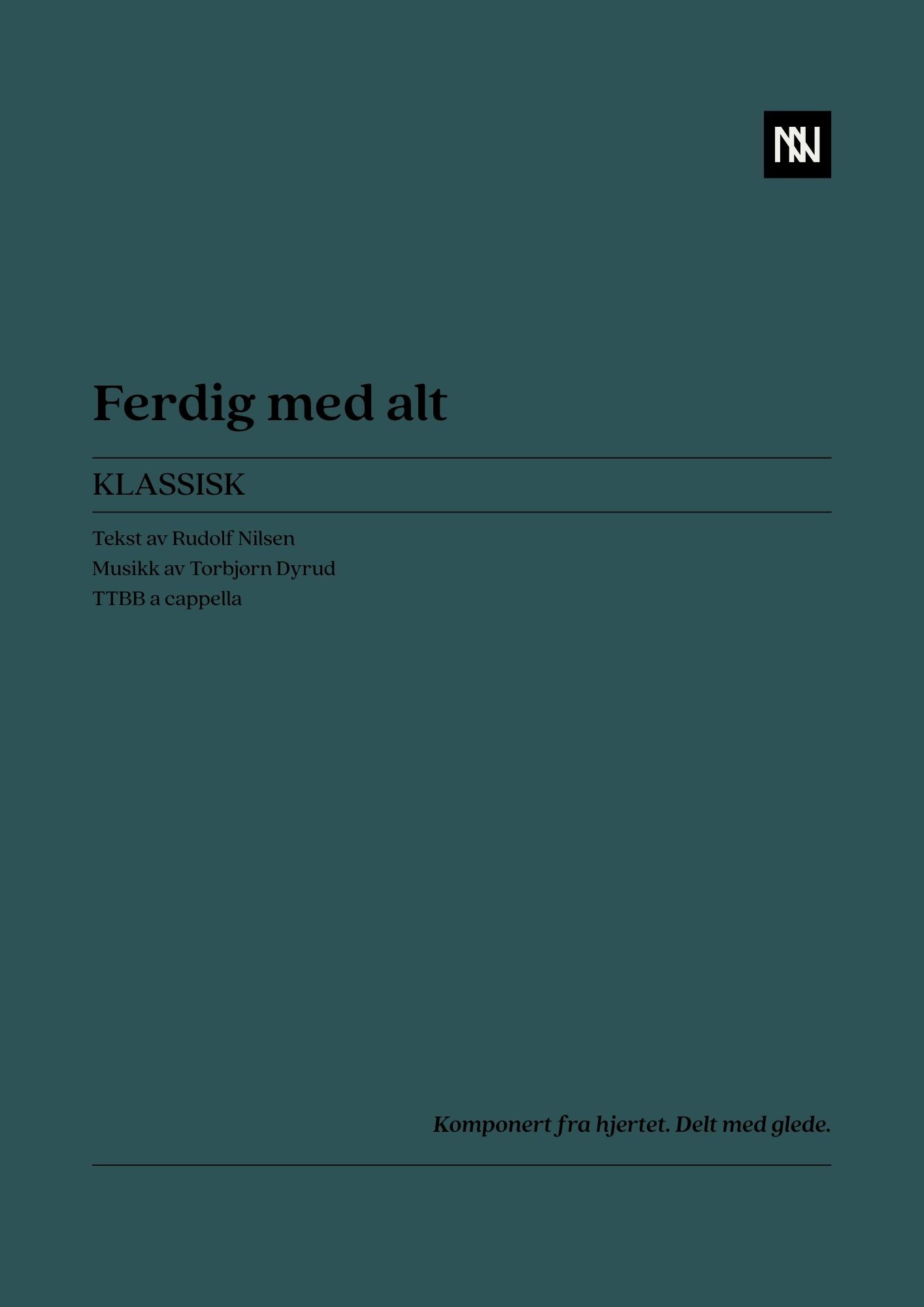 Ferdig med alt TTBB