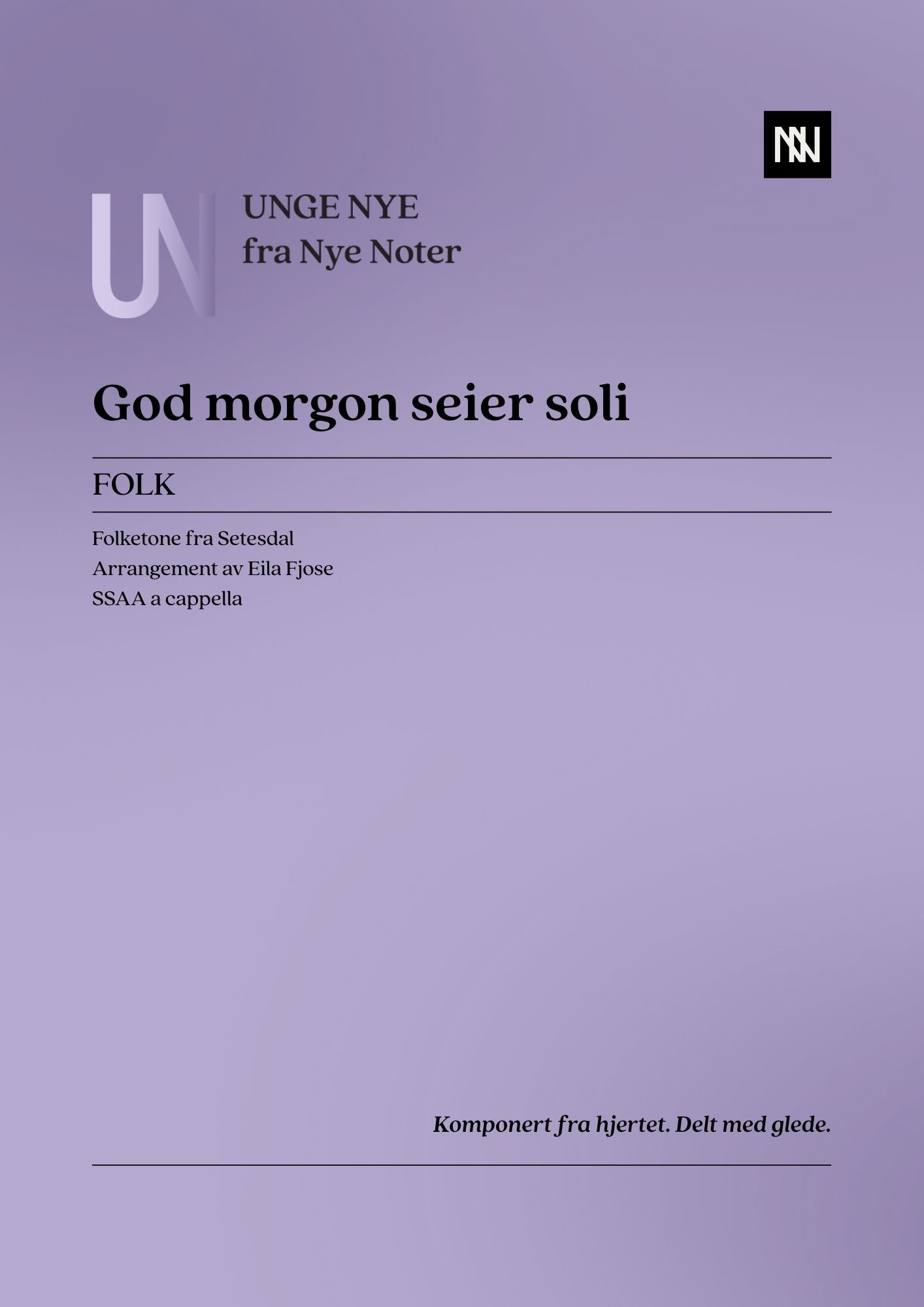 God morgon seier soli SSAA