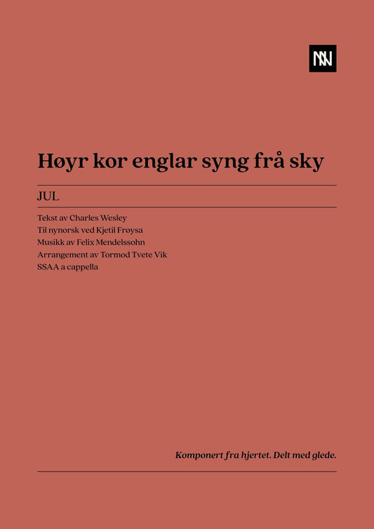 Høyr kor englar syng frå sky SSAA