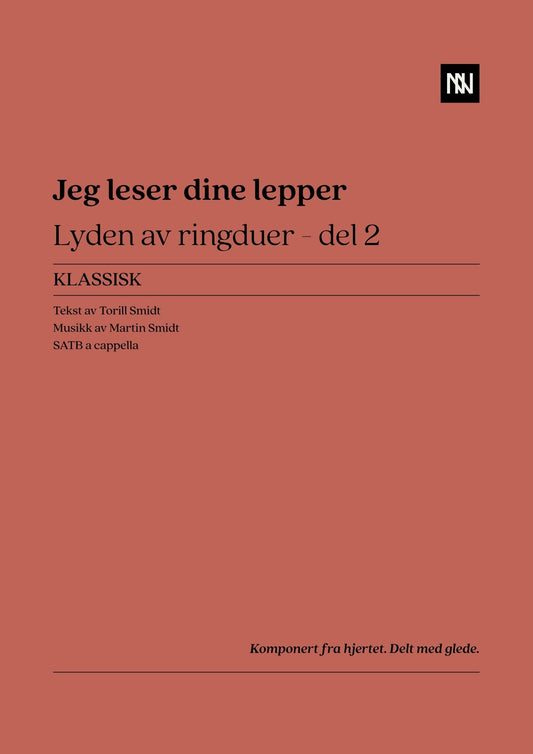 Jeg leser dine lepper SATB