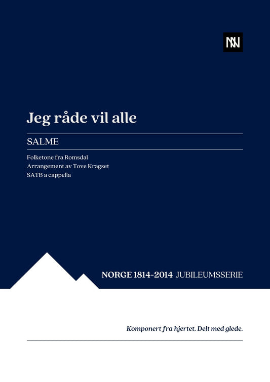 Jeg råde vil alle SATB