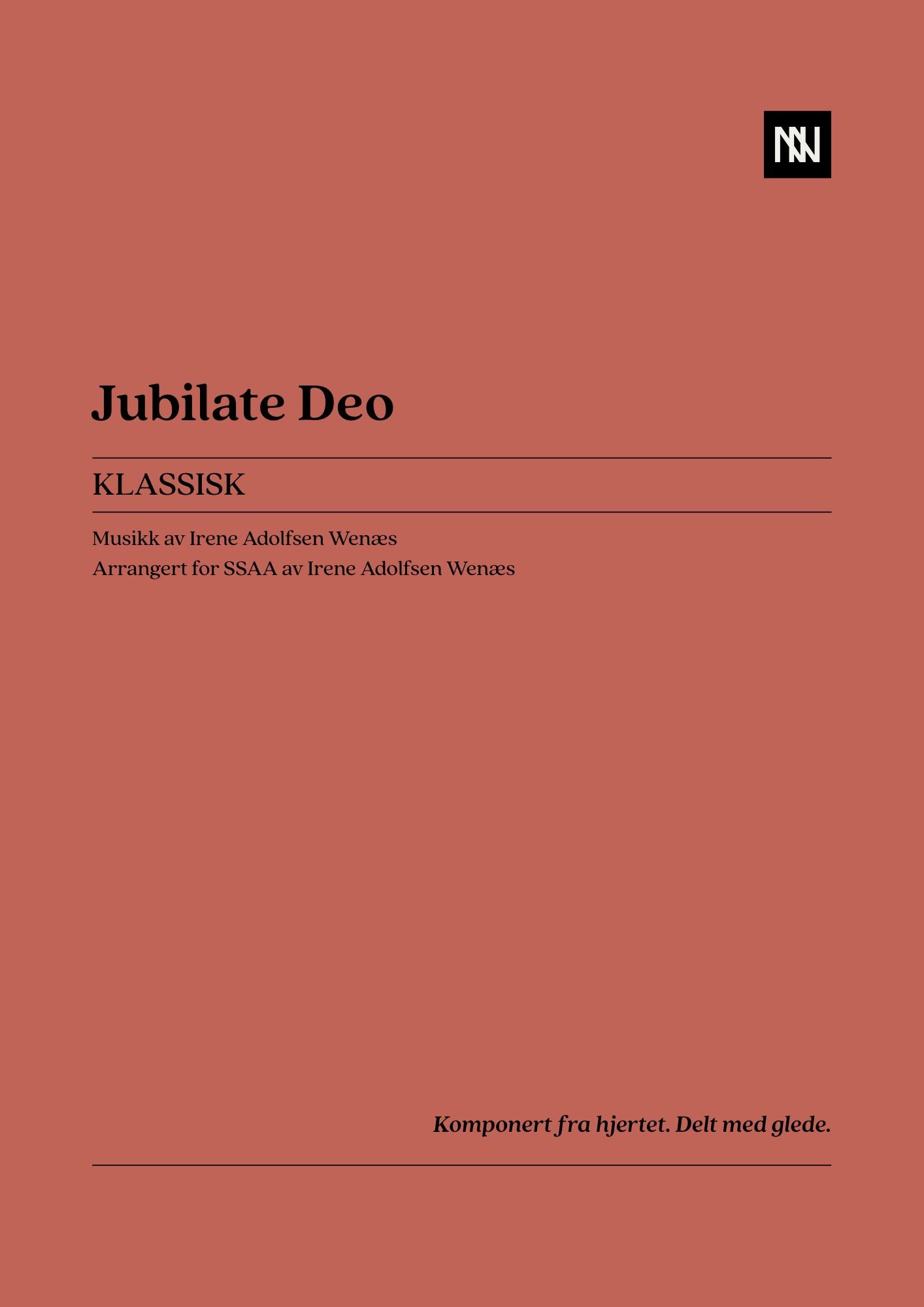 Jubilate Deo SSAA