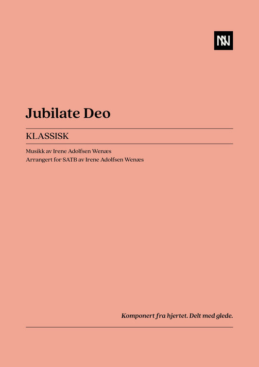 Jubilate Deo SATB
