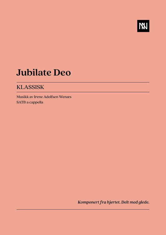 Jubilate Deo SATB