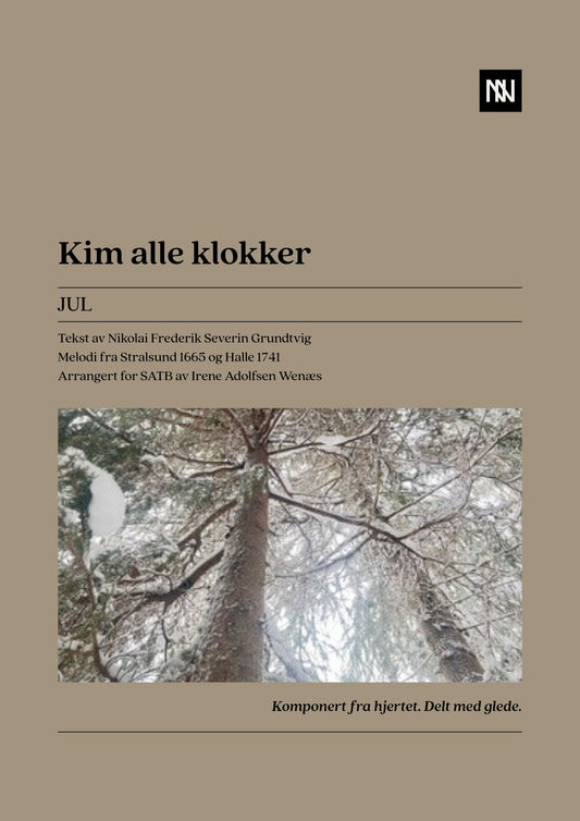 Kim alle klokker SATB