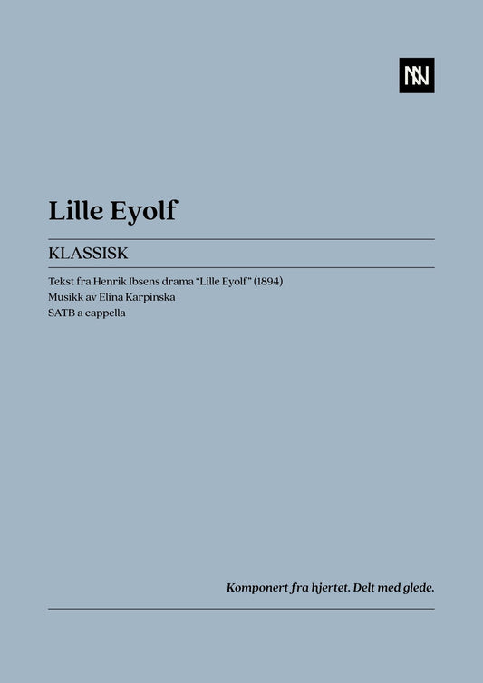 Lille Eyolf SATB