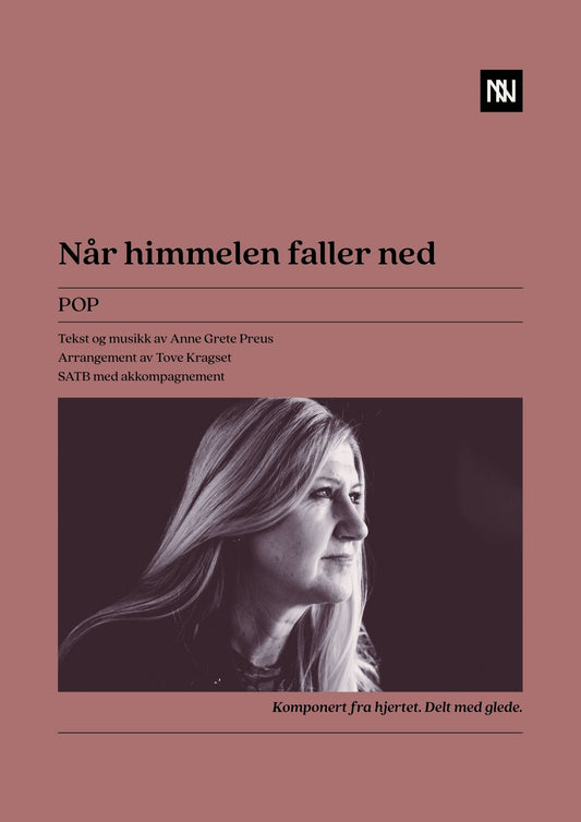 Når himmelen faller ned SATB