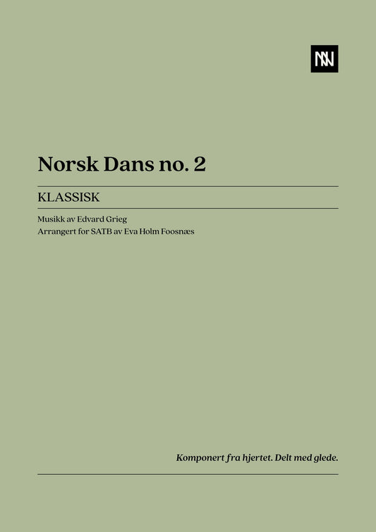 Norsk Dans no. 2 SATB