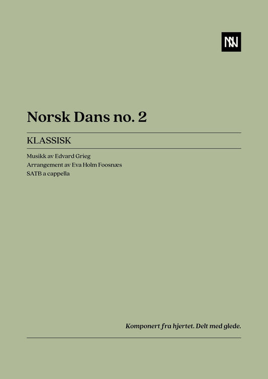 Norsk Dans no.2 SATB