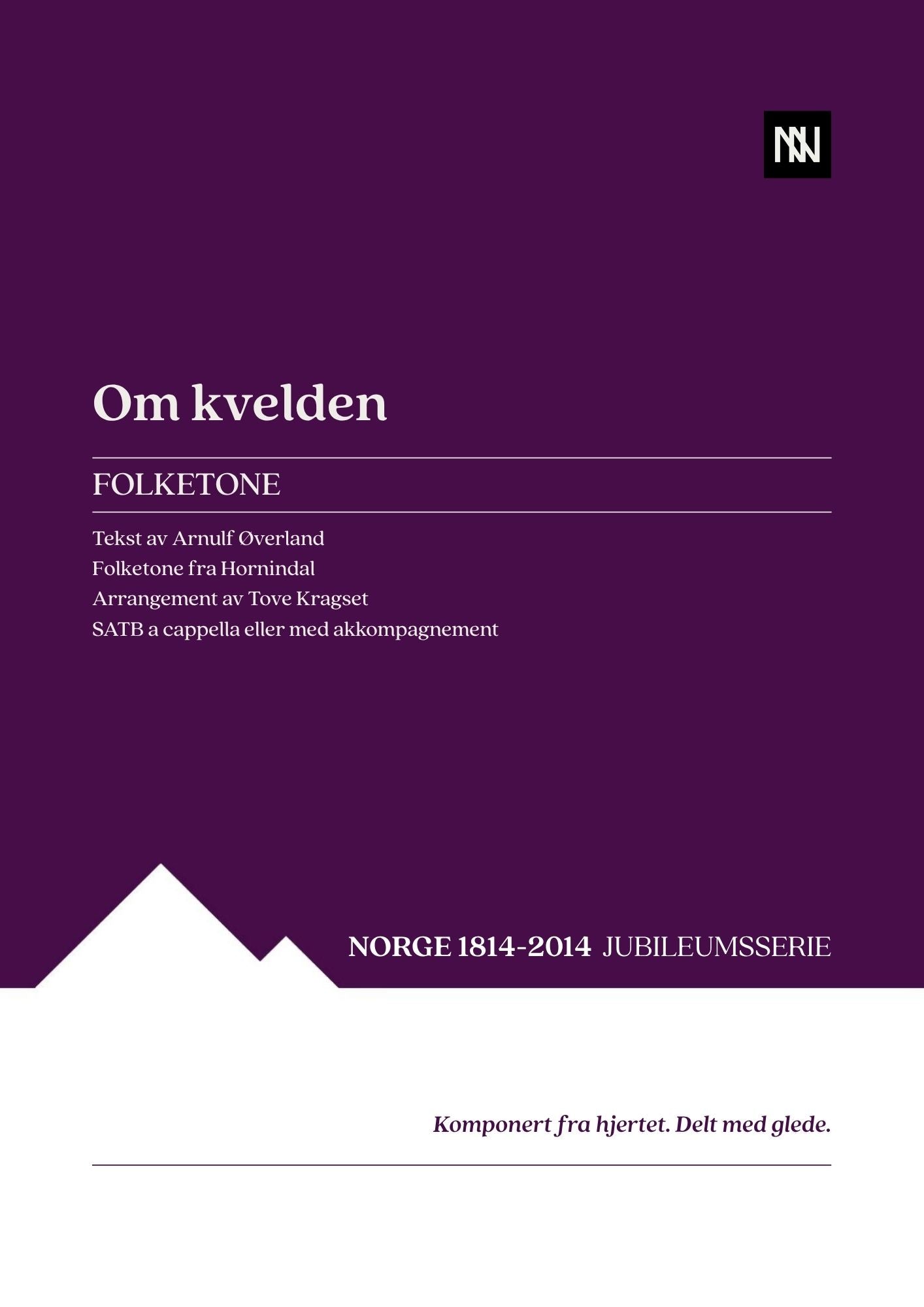 Om kvelden SATB