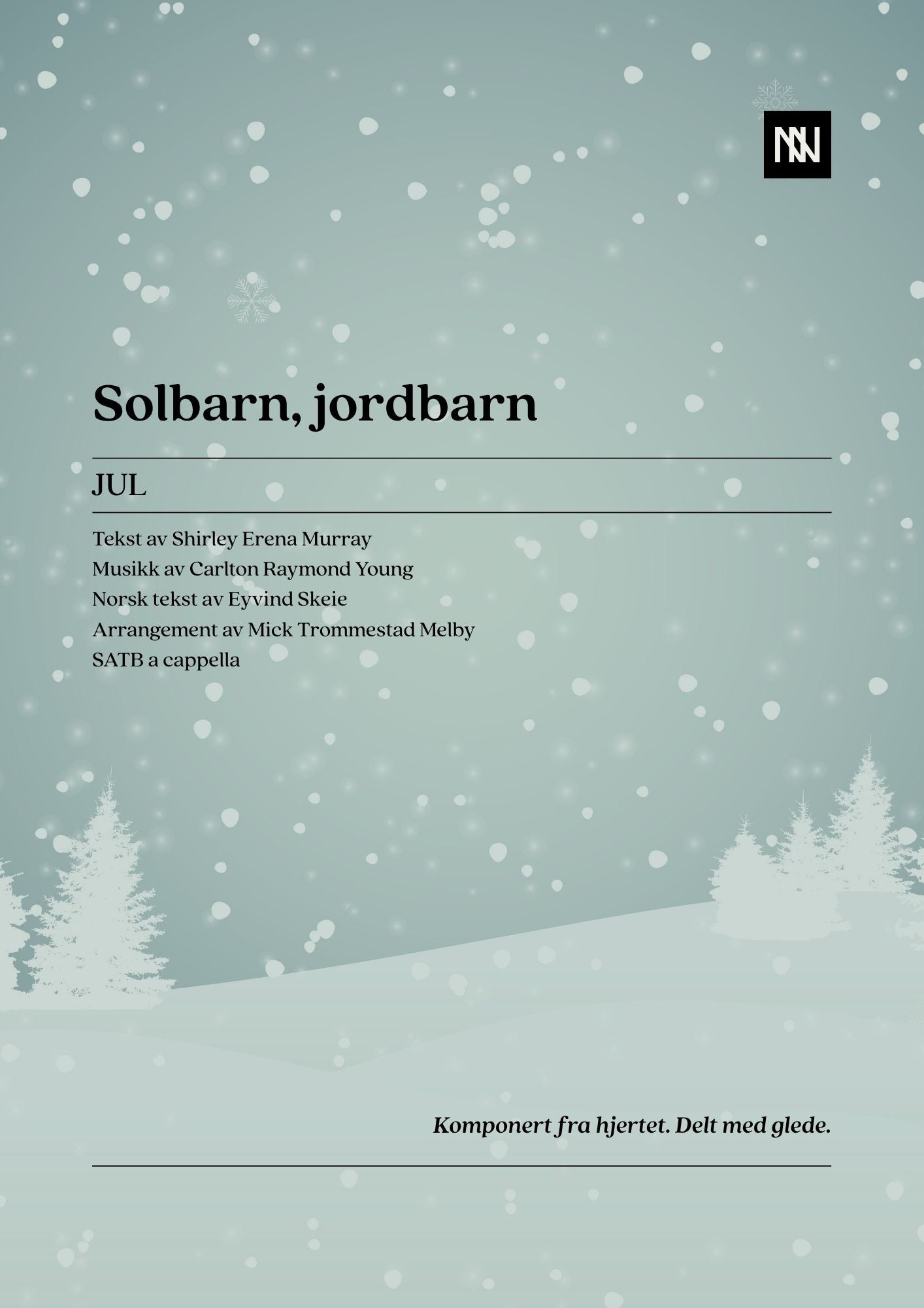 Solbarn, jordbarn SATB