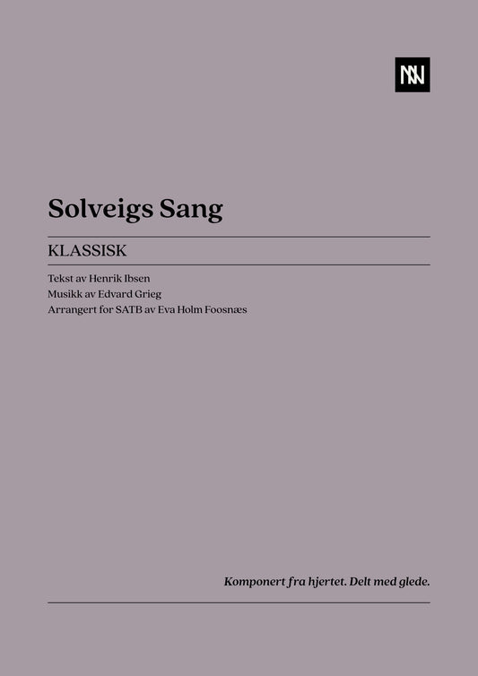 Solveigs Sang SATB