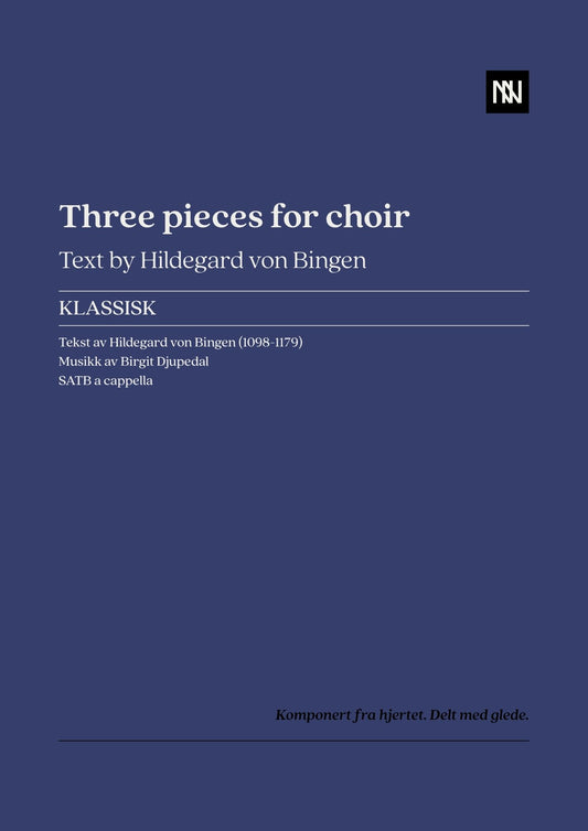 Three pieces for choir SATB