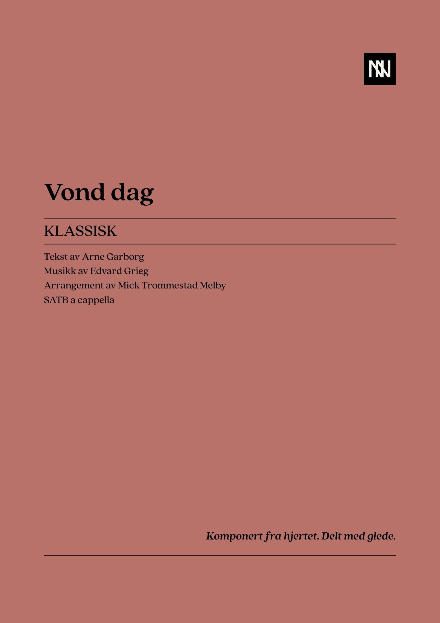 Vond dag SATB